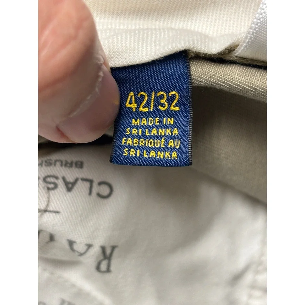 Lot of 3 Polo Ralph‎ Lauren Classic Fit Chinos Pack Mens 42x27